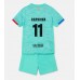 Barcelona Raphinha Belloli #11 Dětské Oblečení 3rd Dres 2023-24 Krátkým Rukávem (+ trenýrky)
